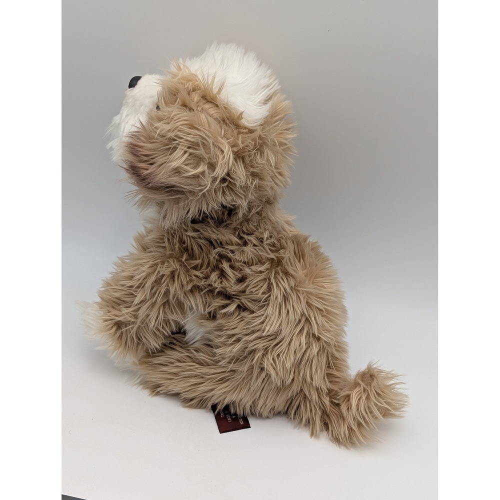Bearington Murphy Maltipoo Plush Dog Puppy Tan White Shaggy 9 Inch - Picture 3 of 10